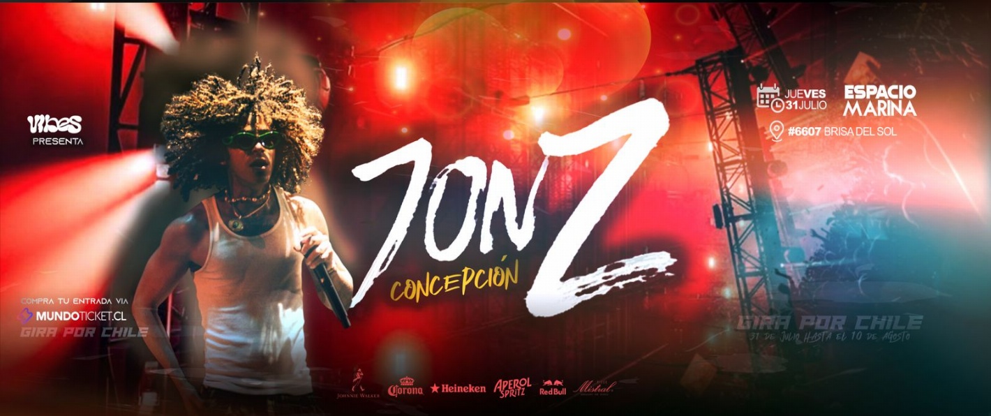 JON Z EN ESPACIO MARINA CONCEPCION