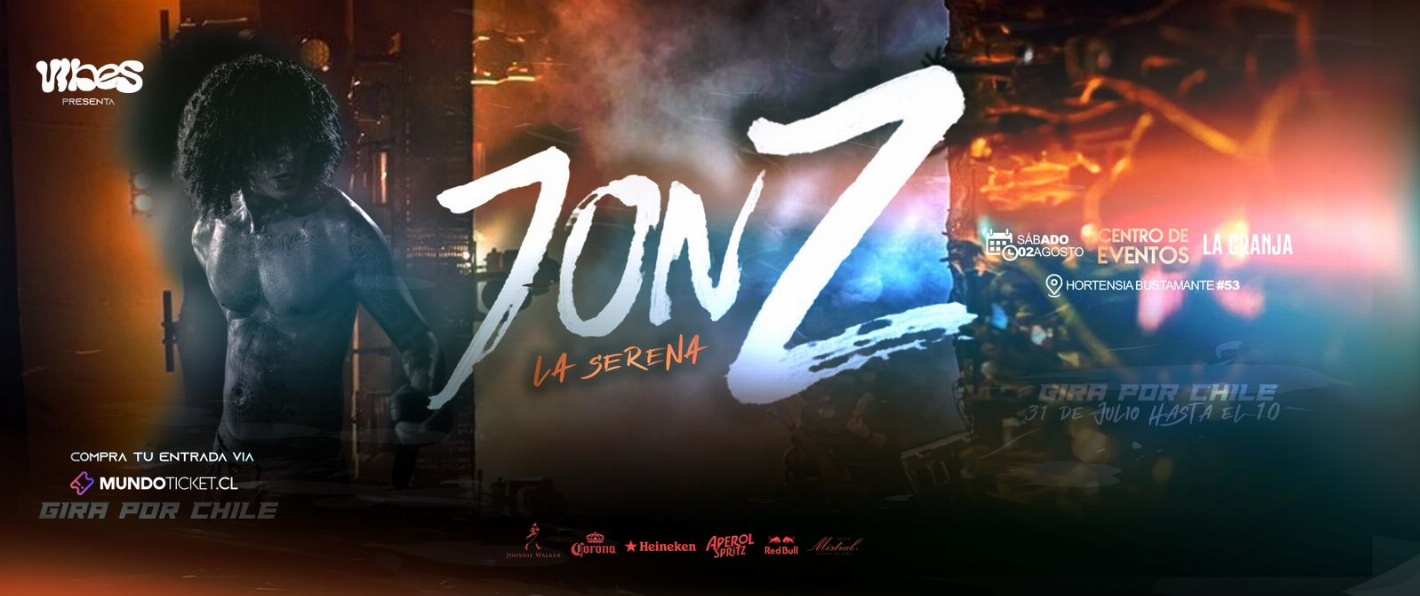JON Z EN LA SERENA - SHOW + FIESTA